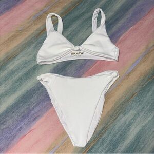 Skatie White Bikini Set in Honeymoon XS / S